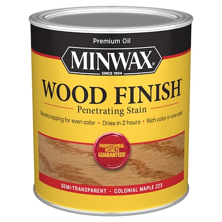 Minwax 1 Qt Colonial Maple Wood Finish Oil-Based Wood Stain 70005